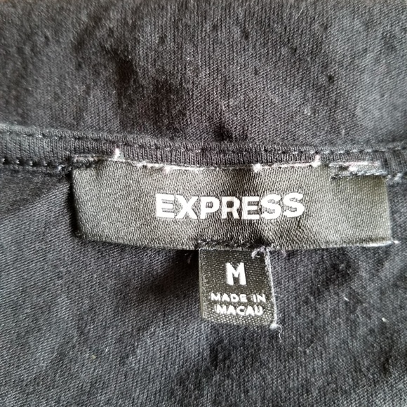 Express sleeveless black top size M - Picture 5 of 5
